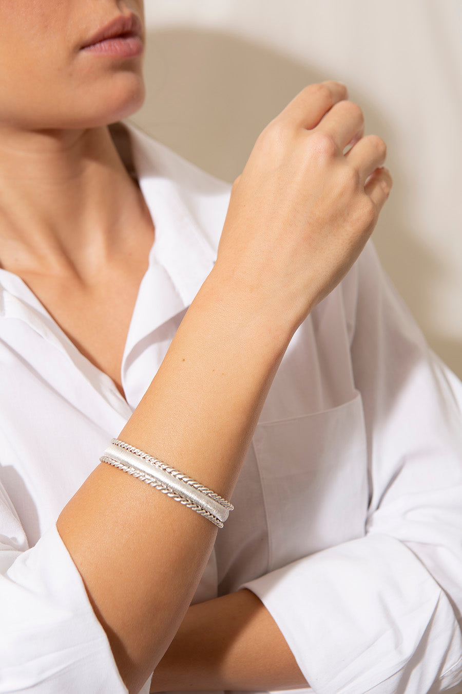 Bracelete Road Prata