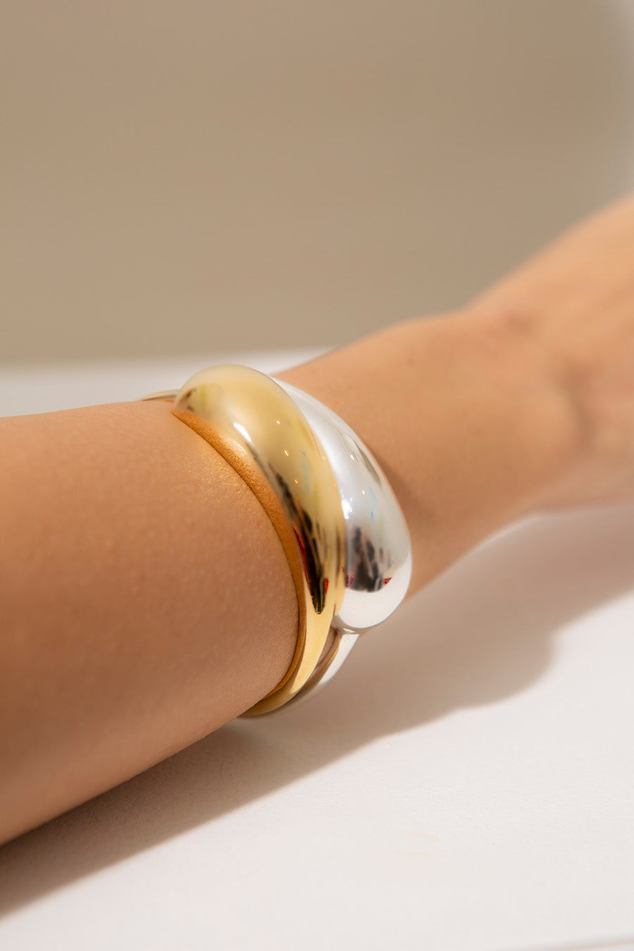 Bracelete Flow Polido Prata