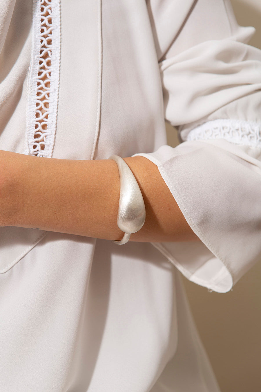 Bracelete Flow Fosco Prata