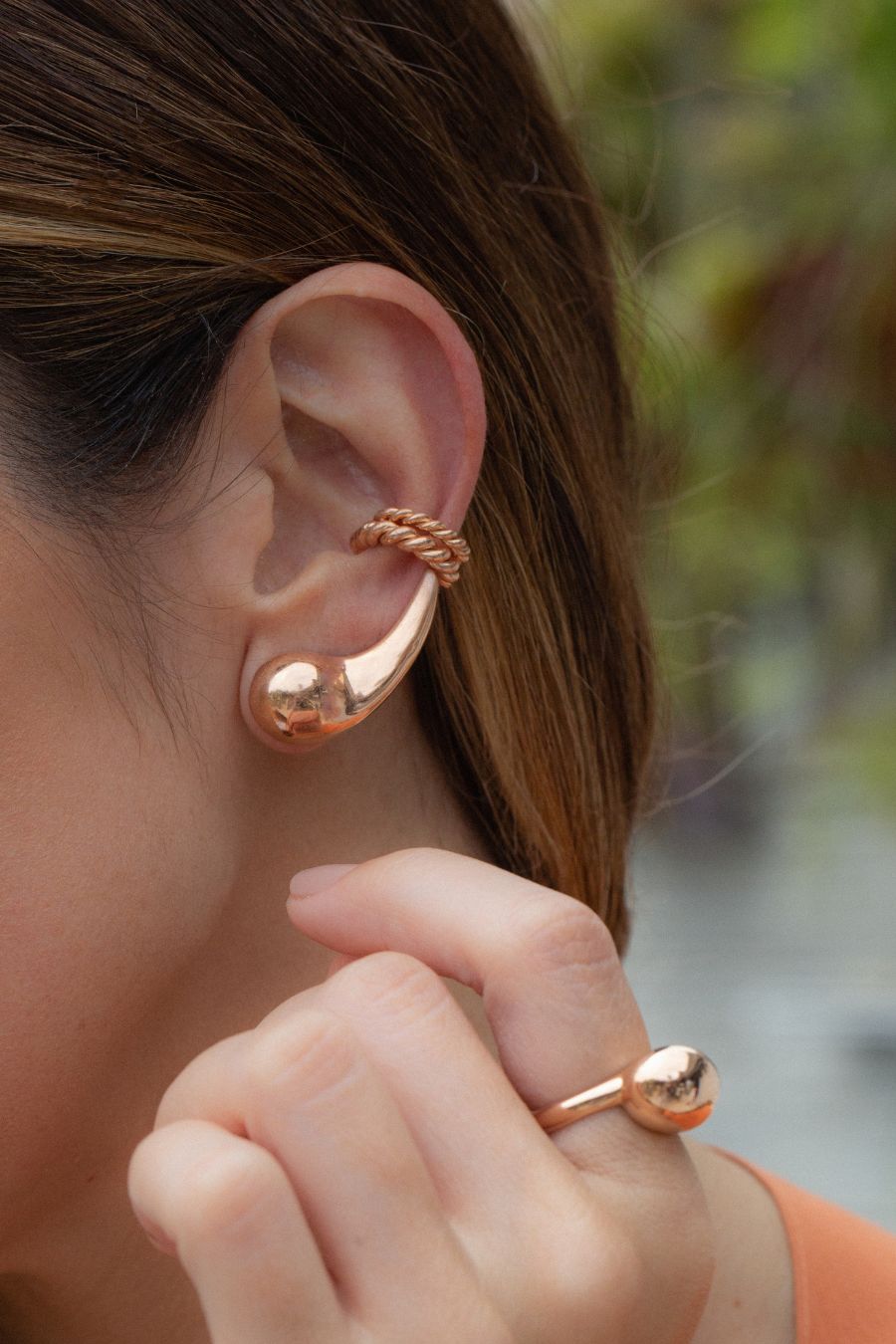 Ear Cuff Flow Rosé